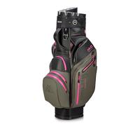 Big Max Dri Lite Silencio 3 Organiser Golf Cart Bag 2026 - Charcoal / Black / Fu