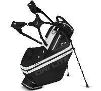 BIG MAX DRILITE HYBRID TOUR 2 STAND BAG - BLACK / OFF WHITE +FREE GIFT