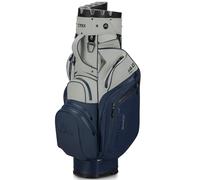 BIG MAX Dri Lite Silencio 3 Cart Bag - Water-Repellent Golf Bag (Navy/Off-White)