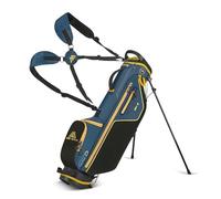 Big Max Heaven Six G Stand Bag 4 Divider, Lightweight Golf Bag with Legs, Standard, Unisex (Navy/Yellow)