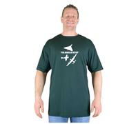 Big Mens Bottle Green Planes Cotton Tall Long Patriotic Vulcan RAF Lancaster Spitfire Large Man Novelty Oversized Tall for Sizes M L XL 2XL 3XL 4XL 5XL 6XL 7XL 8XL, Size : 4XL