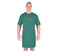 Big Mens Sea Green Sleepy Eyes Nightshirt Cotton Oversized Comfortable for Sizes M L XL 2XL 3XL 4XL 5XL 6XL 7XL 8XL, Size : 6XL
