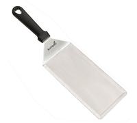 Big Metal Griddle Spatula - Grill spatula 4 x 8 in Large Burger Smasher Hamburger Turner Scraper - Pancake Flipper - Great for BBQ Grill and Flat Top Griddle - Commercial Grade