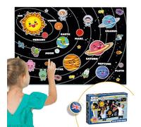 Big Minds - Discover The Solar System, Solar System For Kids Age 4+ With Figures | Montessori Toys | Solar System Board | Gifts For Boys And Gifts For Girls