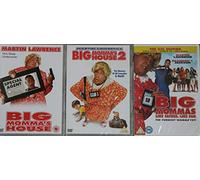 BIG MOMMA'S COMPLETE COLLECTION DVD TRILOGY: MARTIN LAWRENCE BIG MOMMAS HOUSE + PART 2 + PART 3 - LIKE FATHER LIKE SON 3 DVDS