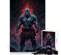 Big Monsters Hard Jigsaw Puzzle for Adults 1000 Pieces Smart Challenge Leisure Escape Fine Lock Thoughtful Gift (50x75cm)