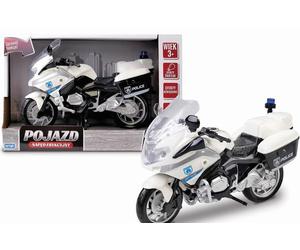Big Motorcycle Bike Police Function Try My - Light&Sound Toy 1:12-1:20 Scale