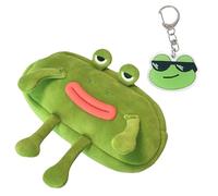 Big Mouth Frog Pencil Case, Large Capacity Funny Cute Pencil Case for Students and Teenagers, Essential School Supplies, Office Stationery, Cosmetic Bag, Storage Bag, Birthday Gifts.