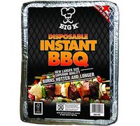 BIG M's BBQ Instant Disposable Barbecues. Great for small parties or for a quick BBQ with charcoal & firelighter. Lights with 1 Match.
