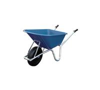 Big Mucker Blue Wheelbarrow - 100 Ltr / 120kg - With Puncture Proof Wheel
