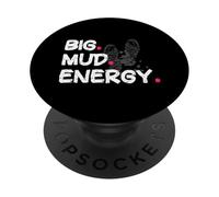 Big mud energy Muddy Race Mud Run PopSockets Adhesive PopGrip