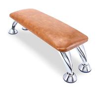 Big Nail Arm Rest, Microfiber Leather Manicure Hand Rest, Professional Nail Hand Rest Cushion Pillow Stand (Kaqi Color)