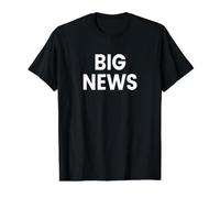 Big News Value Graphic T-Shirt, Men, Black, S