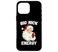 Big Nick Energy Santa Groovy Retro Vintage Case for iPhone 16 Pro Max