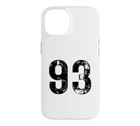 Big Number 93 for 93rd Birthday Ninety Three Years Old 1993 Case for iPhone 14