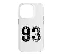 Big Number 93 for 93rd Birthday Ninety Three Years Old 1993 Case for iPhone 14 Pro
