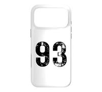 Big Number 93 for 93rd Birthday Ninety Three Years Old 1993 Case for iPhone 17 Pro Max