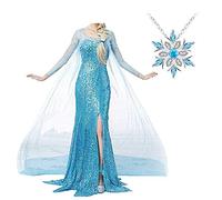 Big-On-Sale Princess Adult Women Coronation Dress Costume Cosplay …, Elsa1, XS