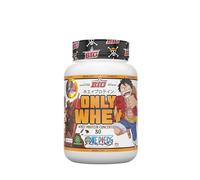 BIG - ONE PIECE Whey Protein - Exclusive Edition with 12 Collectible Cups. Premium Raw Materia. Whey Protein for Muscle Mass. Lactose Free (1 kg, Choco One & Milk Chocolate Chips)