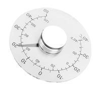 Big Outdoor Thermometer, Accurate Pointer Type Temperature Gauge, Wide Range -40℃ to 50℃, No Battery Needed, Easy Installation with Adhesive for Window Door