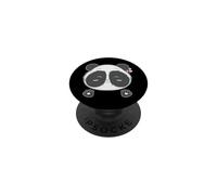 Big Panda Lady is in Love PopSockets Adhesive PopGrip