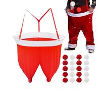 Big Pants Game,with Bouncy Balls Fun Family Activities - Oversized Pants Outdoor Game Set,for Backyard Lawn Birthday Christmas Reunion Gatherings Carnival Group Adults