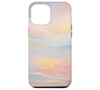 Big Pastel Sky Abstract Coastal Beach Design Case for iPhone 12 Pro Max