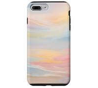 Big Pastel Sky Abstract Coastal Beach Design Case for iPhone 7 Plus/8 Plus
