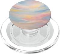 Big Pastel Sky Abstract Coastal Beach Design PopSockets PopGrip for MagSafe