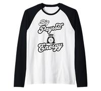 Big Payroll Energy - Funny Human Resources Finance Raglan Baseball Tee