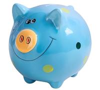 Big Piggy Bank, Cute Ceramic Piggy Bank, Large Capacity Money and Coin Bank, Piggy Bank for Kids, Girls, Boys Birthday Gifts Nursery Decor