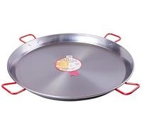 Big Polished Steel Paella Pan ⌀ 90 cm, for 50 People Cooking Pan