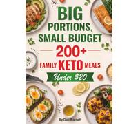 Big Portions, Small Budget: 200+ Family Keto Meals Under $20