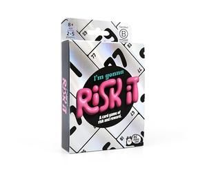 Big Potato I'm Gonna Risk It: Push-Your-Luck Card Game | Travel Game for Holidays and Game Nights | Perfect for Family and Friends | Age 8+ | 2-5 Players