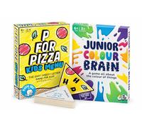 Big Potato Kids Family Game Bundle | P for Pizza: Kids Menu + Junior Colourbrain | Fast-Paced Card & Colour Quiz Games for 2+ Players, Ages 6+
