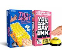 Big Potato Party Games Bundle - Tilt ’n’ Shout & You Can’t Say UMM | Fast-Paced Family & Party Board Games for Kids & Adults