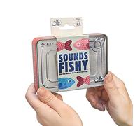 Big Potato Sounds Fishy Travel - Portable Bluffing Card Game, 4-8 | No trivia knowledge needed, invent fake answers to fool the group, great for holidays, garden parties & road trips, gift