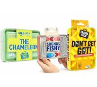 Big Potato Travel Party Games Bundle | The Chameleon, Sounds Fishy & Don’t Get Got! | Award-Winning Portable Games for Holidays, Trips & Game Nights | 2-8 Players