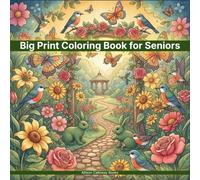 Big Print Coloring Book for Seniors