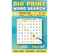 Big Print Word Search: 225 Themed Puzzles in a Compact 6x9 Travel Size for Adults and Seniors. 4,500 Words in True 18-Point Large Print (The Wonders of Words)