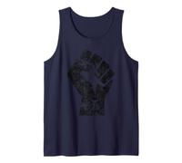Big Raised Fist Salute of Unity Solidarity Resistance Tank Top