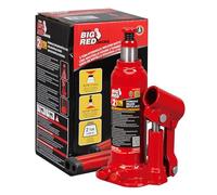 BIG RED 2 Ton (4,000 LBs) Capacity Hydraulic Welded Bottle Jack, TAM90203B