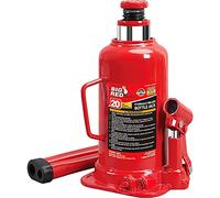 BIG RED 20 Ton (40,000 LBs) Torin Welded Hydraulic Car Bottle Jack for Auto Repair and House Lift, Red, TAM92003B