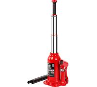 BIG RED 4 Ton (8,000 LBs) Torin Double Ram Welded Hydraulic Car Bottle Jack for Auto Repair and House Lift, Red, ATH80402XR