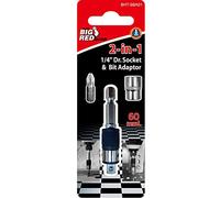 BIG RED BHT-SBA01 Socket and Bit Adapter, Hex Bit Holder