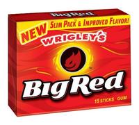 Big Red Cinnamon Chewing Gum (15 Sticks)