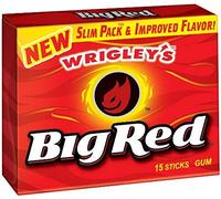Big Red Cinnamon Chewing Gum (15 Sticks)