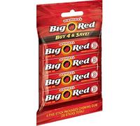 Big Red Cinnamon Chewing Gum 4 x 5 Stick Pack