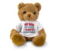 Big Red Egg MY BOO MY LOVE MY EVERYTHING - Teddy Bear - Cute - Romantic Gift Present