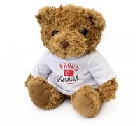 Big Red Egg PROUD TO BE TURKISH - Teddy Bear - Cute Cuddly Soft - Turkey Gift Present